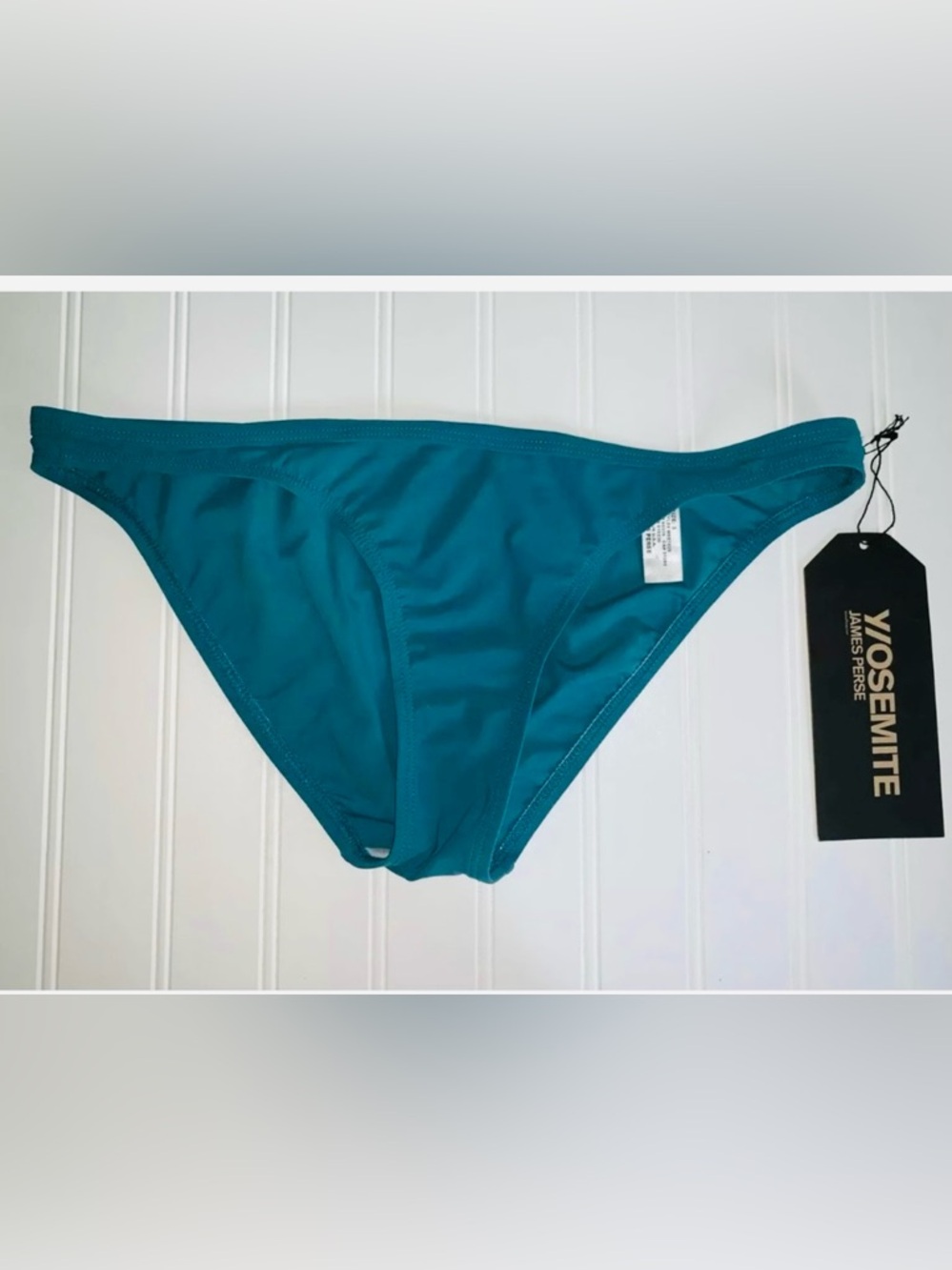 James Perse Teal Bikini Bottoms
